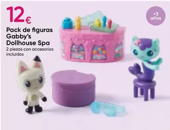 Oferta de Gabby's Dollhouse - Pack De Figuras Spa por 12€ en Pepco