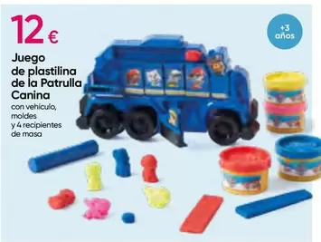 Oferta de Juego De Plastilina De La Patrulla Canina por 12€ en Pepco