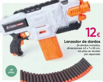 Oferta de Lanzador De Dardos por 12€ en Pepco