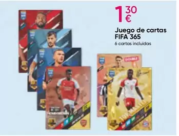 Oferta de Juego De Cartas FIFA 365 por 1,3€ en Pepco