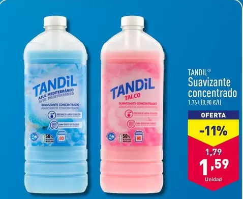 Oferta de Tandil - Suavizante Concentrado por 1,59€ en ALDI