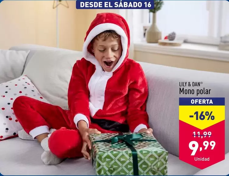 Oferta de Lily & Dan - Mono Polar por 9,99€ en ALDI