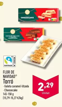 Oferta de Flor De Navidad - Torró por 2,29€ en ALDI