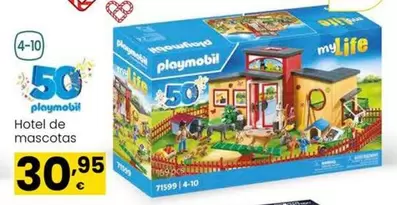 Oferta de Playmobil - Hotel De Mascotas por 30,95€ en Eroski