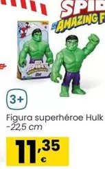 Oferta de Marvel - Figura Superhéroe Hulk por 11,35€ en Eroski