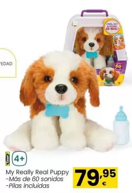 Oferta de Little Live Pets - My Really Real Puppy por 79,95€ en Eroski