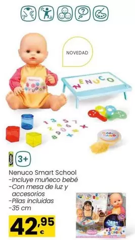 Oferta de Nenuco - Smart School por 42,95€ en Eroski