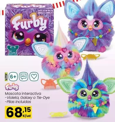 Oferta de Furby - Mascota Interactiva por 68,15€ en Eroski