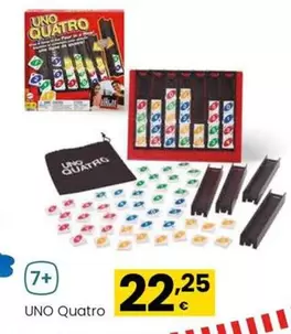 Oferta de Mattel - Uno Quatro por 22,25€ en Eroski