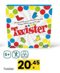 Oferta de Hasbro - Twister por 20,45€ en Eroski