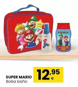 Oferta de Super Mario - Bolsa Baño por 12,95€ en Eroski