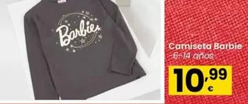 Oferta de Camiseta Barbie por 10,99€ en Eroski