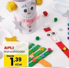 Oferta de Apli - Manualidades por 1,39€ en Eroski