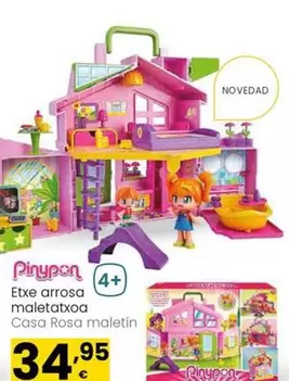 Oferta de PinyPon - Casa Rosa Maletín por 34,95€ en Eroski