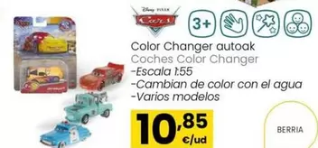 Oferta de Cars - Coches Color Changer por 10,85€ en Eroski