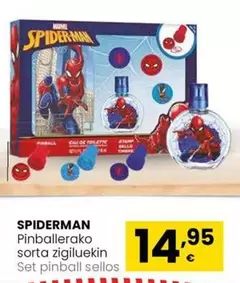 Oferta de Marvel - Set Pinball Sellos por 14,95€ en Eroski