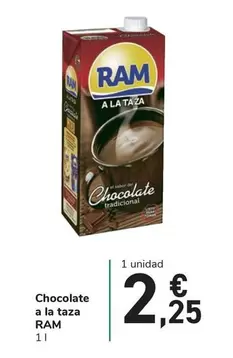 Oferta de Ram - Chocolate A La Taza por 2,25€ en Carrefour Express