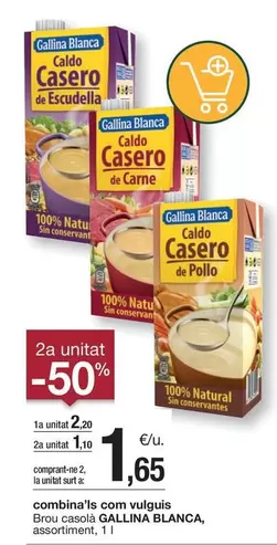 Oferta de Gallina Blanca - Brou Casolà por 2,2€ en BonpreuEsclat