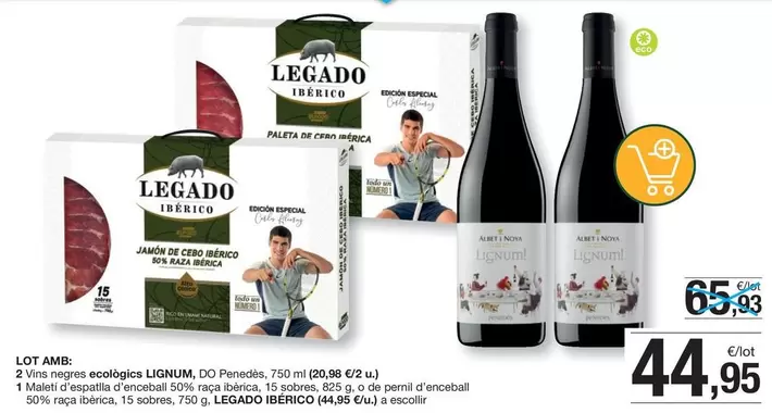 Oferta de Legado - Lot Amb por 44,95€ en BonpreuEsclat