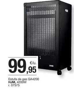 Oferta de HJM - Estufa De Gas Ga4200 por 99,95€ en BonpreuEsclat