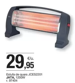 Oferta de Jata - Estufa De Quarts Jces2201 por 29,95€ en BonpreuEsclat