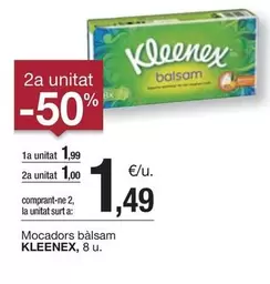 Oferta de Kleenex - Mocadors Balsam por 1,99€ en BonpreuEsclat