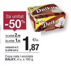 Oferta de Dalky - Copa Nata I Xocolata por 2,49€ en BonpreuEsclat