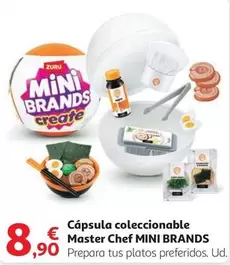 Oferta de Zuru - Capsula Coleccionable Master Chef Mini Brands por 8,9€ en Alcampo