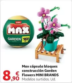 Oferta de Zuru - Max Cápsula Bloques Construcción Garden Flowers Mini Brands por 8,9€ en Alcampo