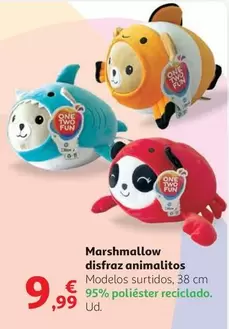 Oferta de One Two Fun - Marshmallow Disfraz Animalitos por 9,99€ en Alcampo