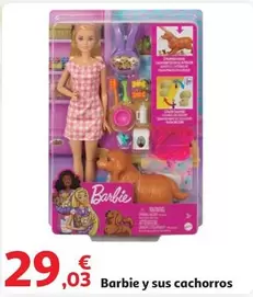 Oferta de Barbie -  Y Sus Cachorros por 29,03€ en Alcampo