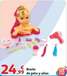 Oferta de One Two Fun - Busto De Pelo Y Unas por 24,99€ en Alcampo