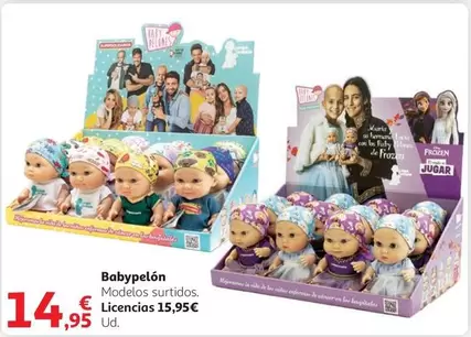 Oferta de Babypelón - Modelos Surtidos Licencias por 14,95€ en Alcampo