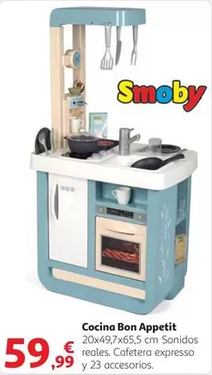 Oferta de Smoby - Cocina Bon Appetit por 59,99€ en Alcampo