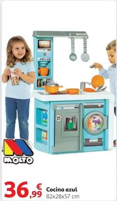 Oferta de Molto - Cocina Azul por 36,99€ en Alcampo