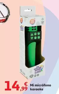 Oferta de Mi Micrófono Karaoke por 14,99€ en Alcampo