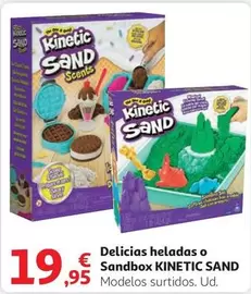 Oferta de Delicias -  Heladas O Sandbox por 19,95€ en Alcampo