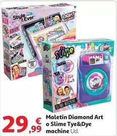 Oferta de Style - Maletin Diamond Art O Slime Ty&Dye Machine por 29,99€ en Alcampo