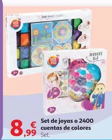 Oferta de One - Set De Joyas O 2400 Cuentas De Colores por 8,99€ en Alcampo