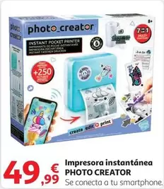 Oferta de Instant - Impresora Instantánea por 49,99€ en Alcampo