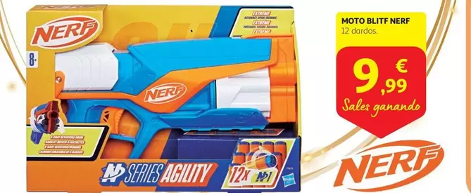 Oferta de Nerf - Moto O Bluff por 9,99€ en Alcampo