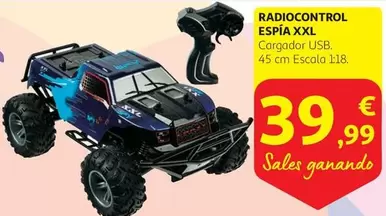 Oferta de Radiocontrol Espía Xxl por 39,99€ en Alcampo