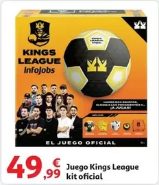 Oferta de Nintendo SWITCH - Juego Kings League Kit Oficial por 49,99€ en Alcampo