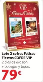 Oferta de Vip - Lote 2 Cofres Felices Fiestas Cofre por 79€ en Alcampo