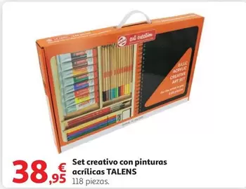 Oferta de Basic - Set Creativo Con Pinturas Acrílicas por 38,95€ en Alcampo