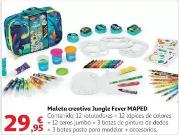 Oferta de Maped - Maleta Creativa Jungle Fever por 29,95€ en Alcampo