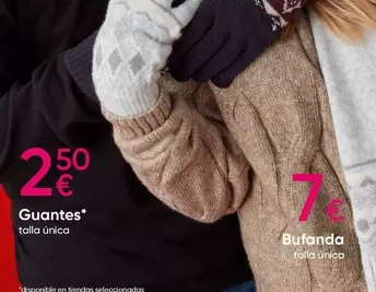 Oferta de Guantes por 2,5€ en Pepco