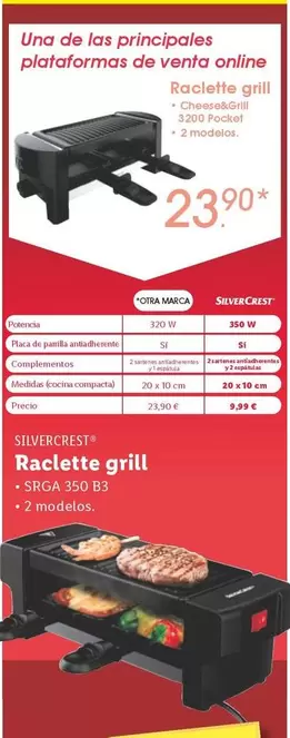 Oferta de Pocket - Raclette en Lidl