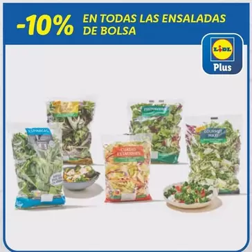 Oferta de Ensaladas De Bolsa en Lidl