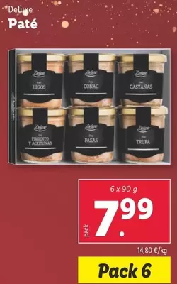 Oferta de Deluxe - Paté  por 7,99€ en Lidl